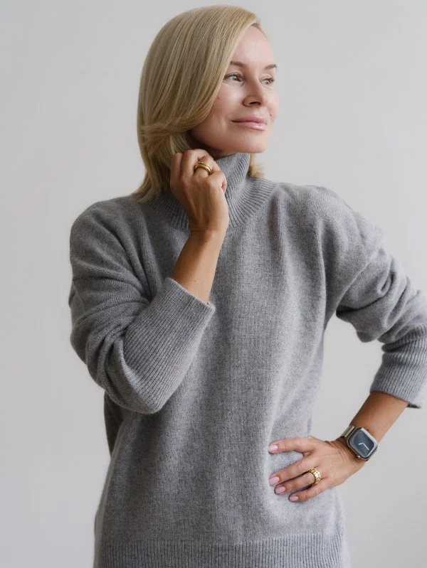 Свитер из ангоровой шерсти цвет Серый - в фирменном магазине спортивной одежды Brillante.by