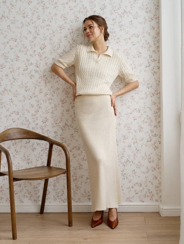 Юбка цв.сливочный - в фирменном магазине спортивной одежды Brillante.by