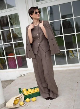 Купить Жакет двубортный цвет шоколад в фирменном магазине спортивной одежды Brillante.by