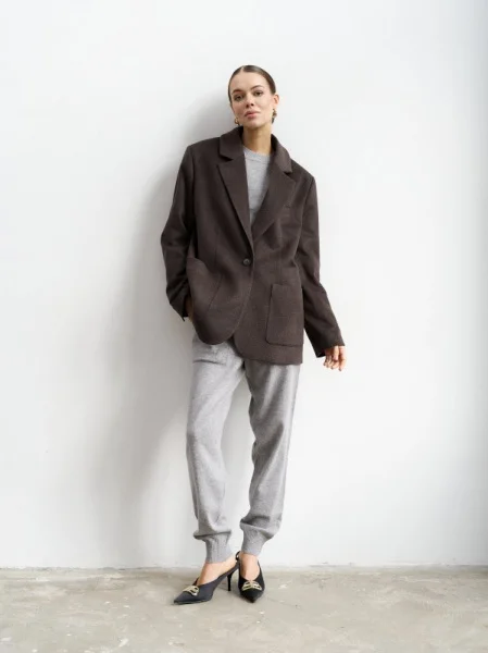 Жакет GRIS цвет коричневый - в фирменном магазине спортивной одежды Brillante.by