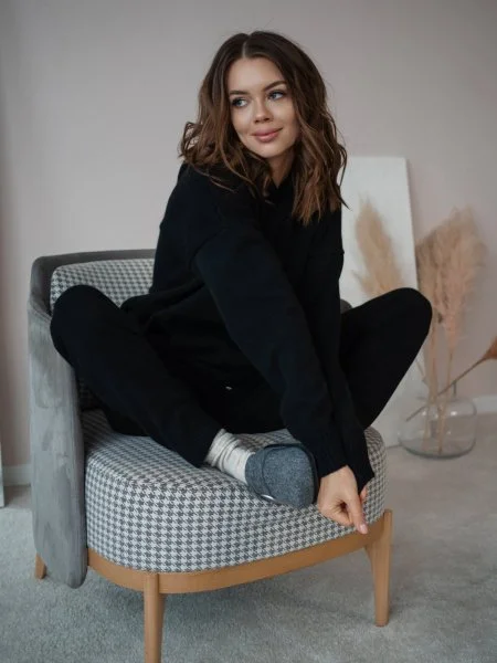 Костюм Therm цвет ЧЕРНЫЙ (двойная вязка) - в фирменном магазине спортивной одежды Brillante.by