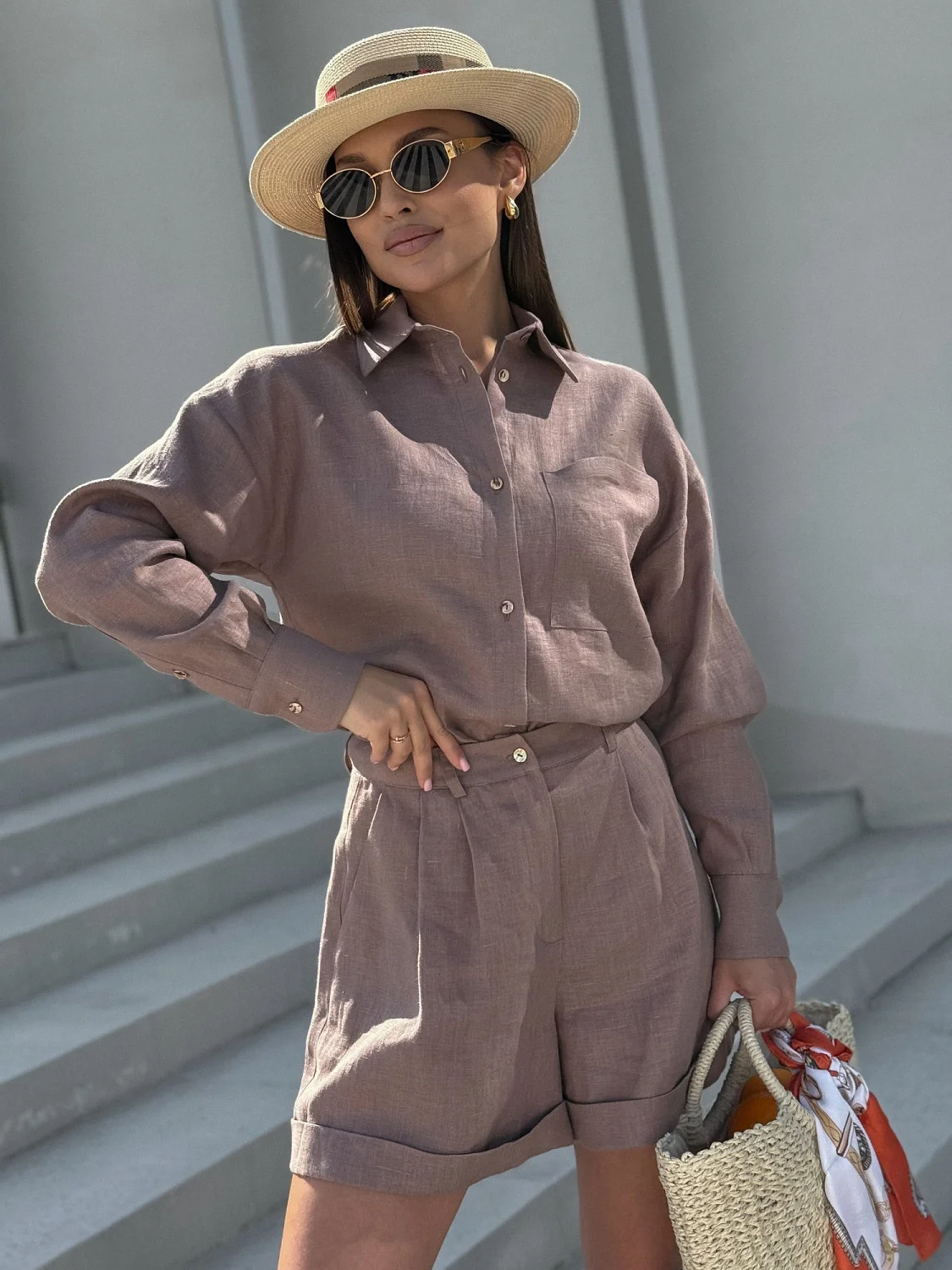 Шорты Dolce Vita цвет мокко