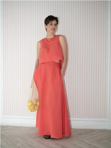 Юбка цвет коралл - в фирменном магазине спортивной одежды Brillante.by