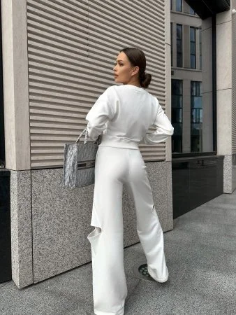 Купить Костюм "I am a BRILLIANT" цвет Молочный в фирменном магазине спортивной одежды Brillante.by