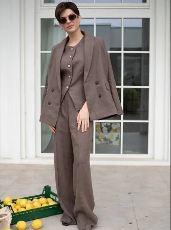 Купить Жакет двубортный цвет шоколад в фирменном магазине спортивной одежды Brillante.by