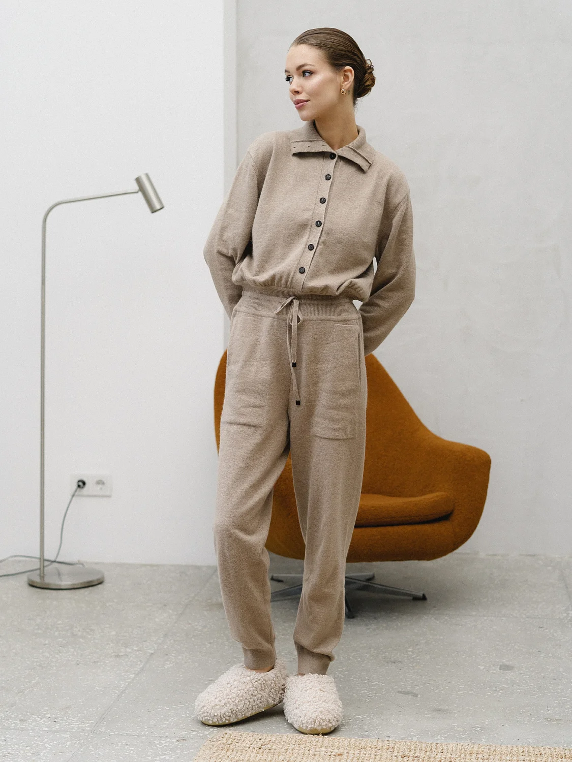 Комбинезон COCON цв. Бежево-коричневый