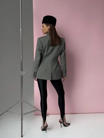 Купить Жакет приталенный принт ёлочка в фирменном магазине спортивной одежды Brillante.by