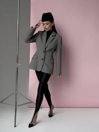 Купить Жакет приталенный принт ёлочка в фирменном магазине спортивной одежды Brillante.by