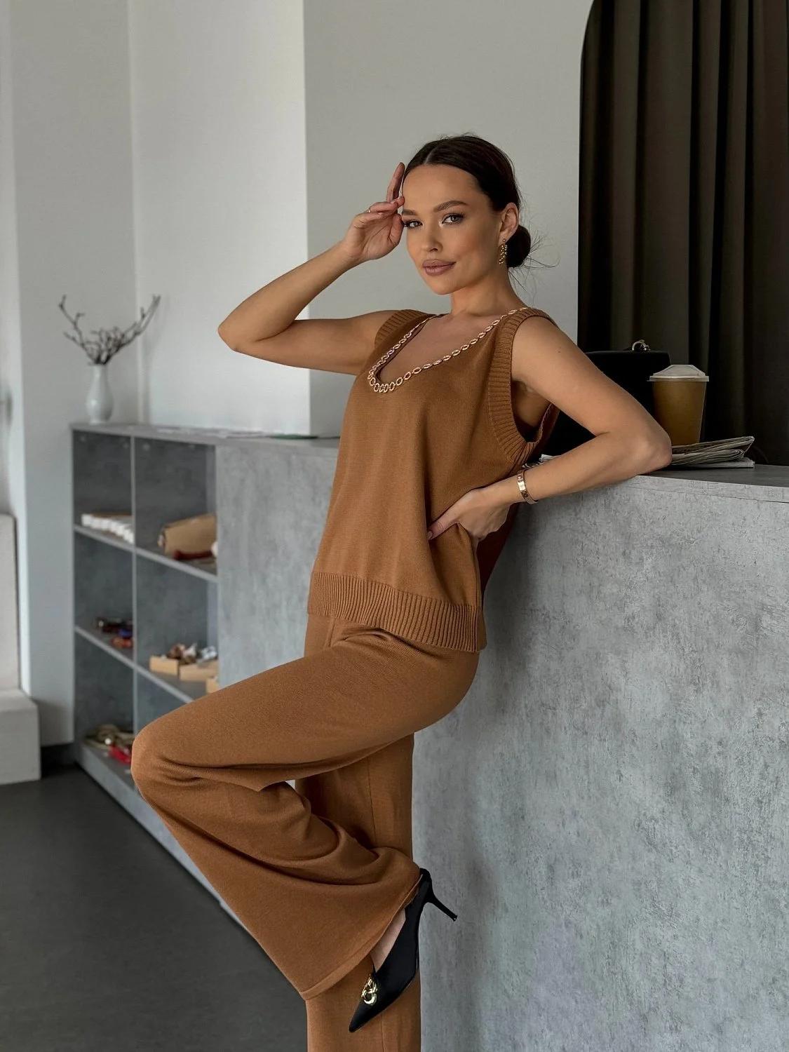 Костюм Brillante цвет Кемл