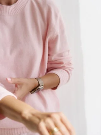 Купить Костюм из шерсти ангоры цвет ПЕРСИКОВО-РОЗОВЫЙ в фирменном магазине спортивной одежды Brillante.by