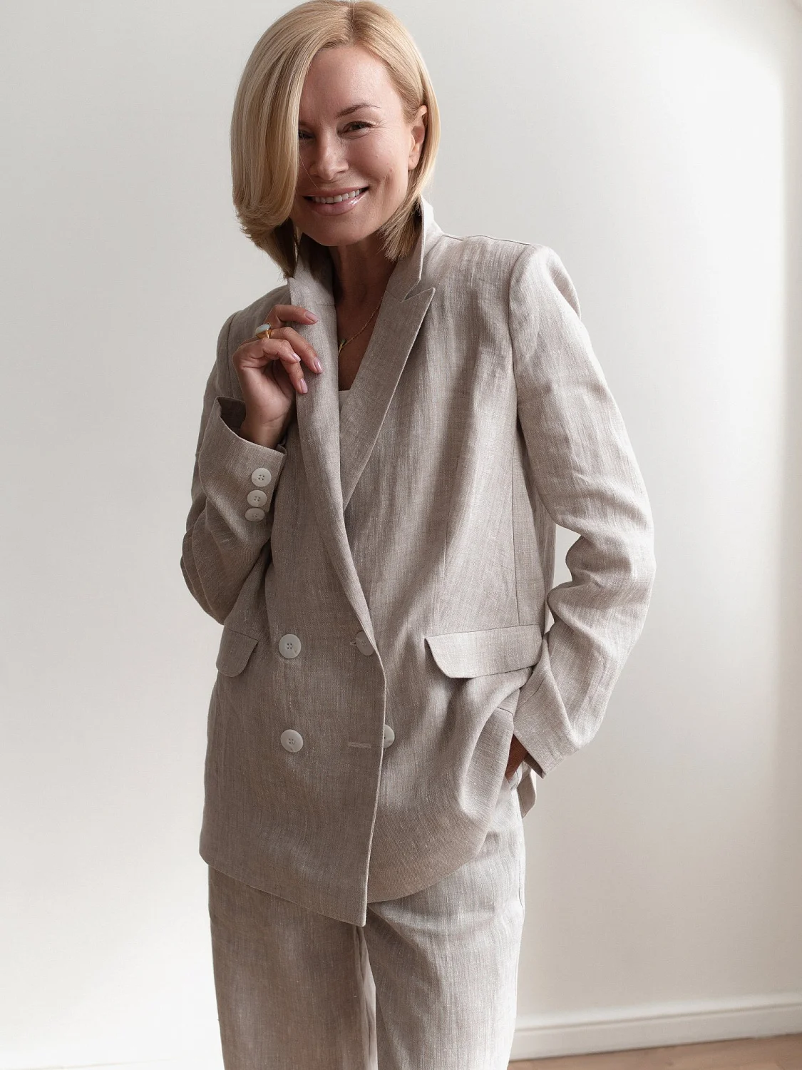 Жакет женский цвет Натуральный