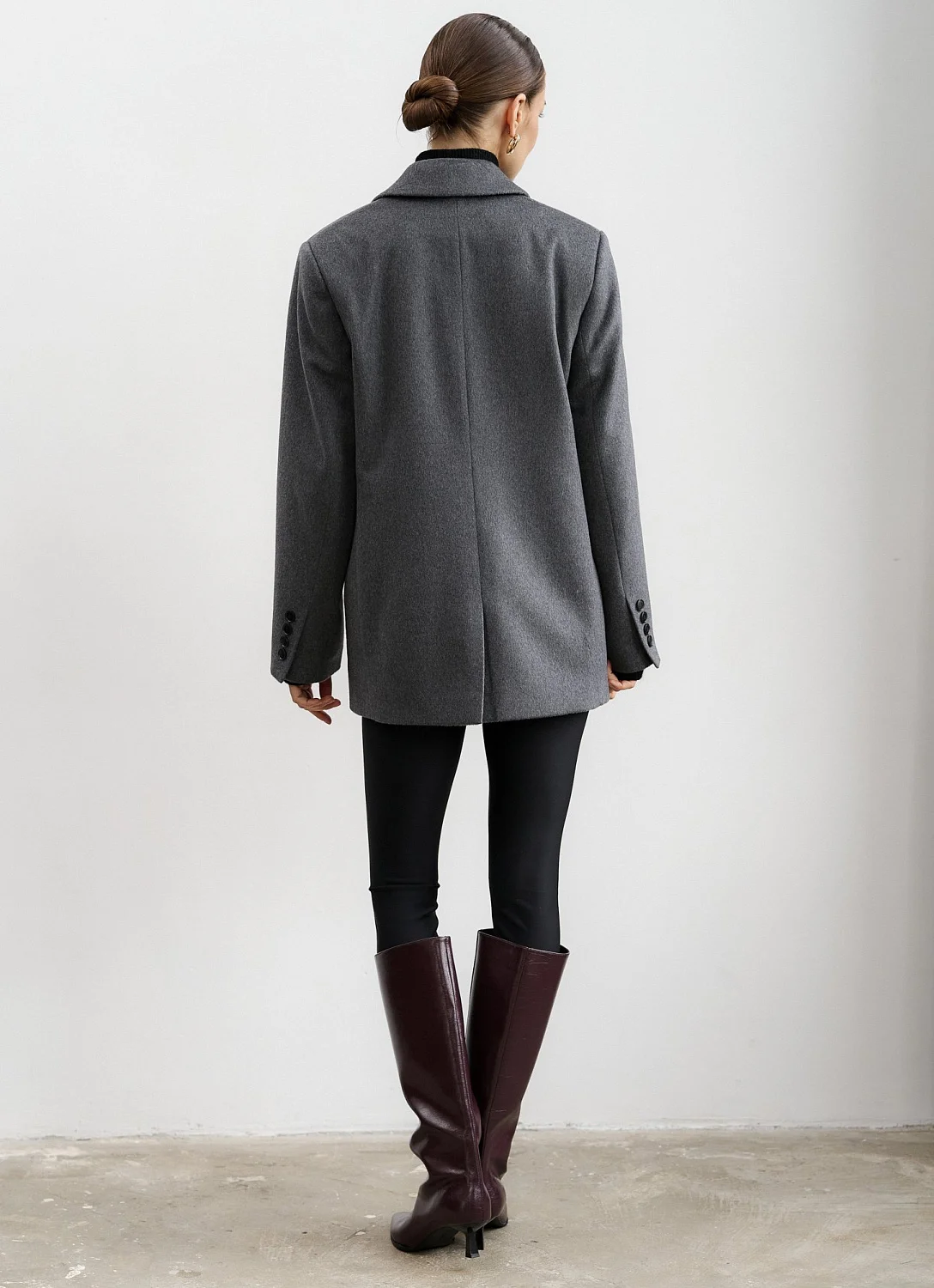 Пиджак GRIS цвет серый