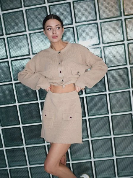 Костют AMOUR цвет бежевый - в фирменном магазине спортивной одежды Brillante.by