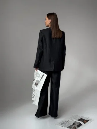 Купить Жакет без воротника цвет Черный в фирменном магазине спортивной одежды Brillante.by