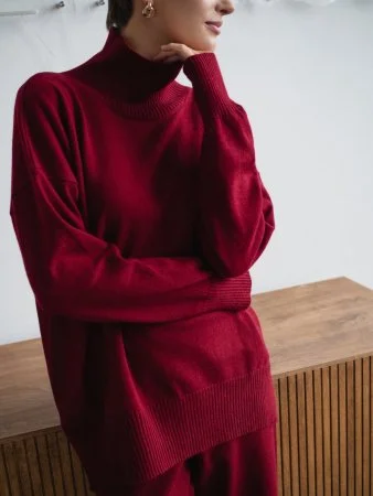 Купить Костюм из ангоры цвет Марсала в фирменном магазине спортивной одежды Brillante.by