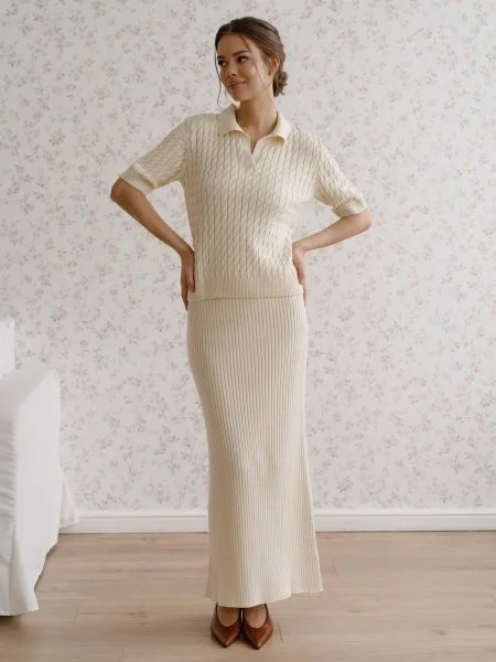 Поло цв.сливочный - в фирменном магазине спортивной одежды Brillante.by