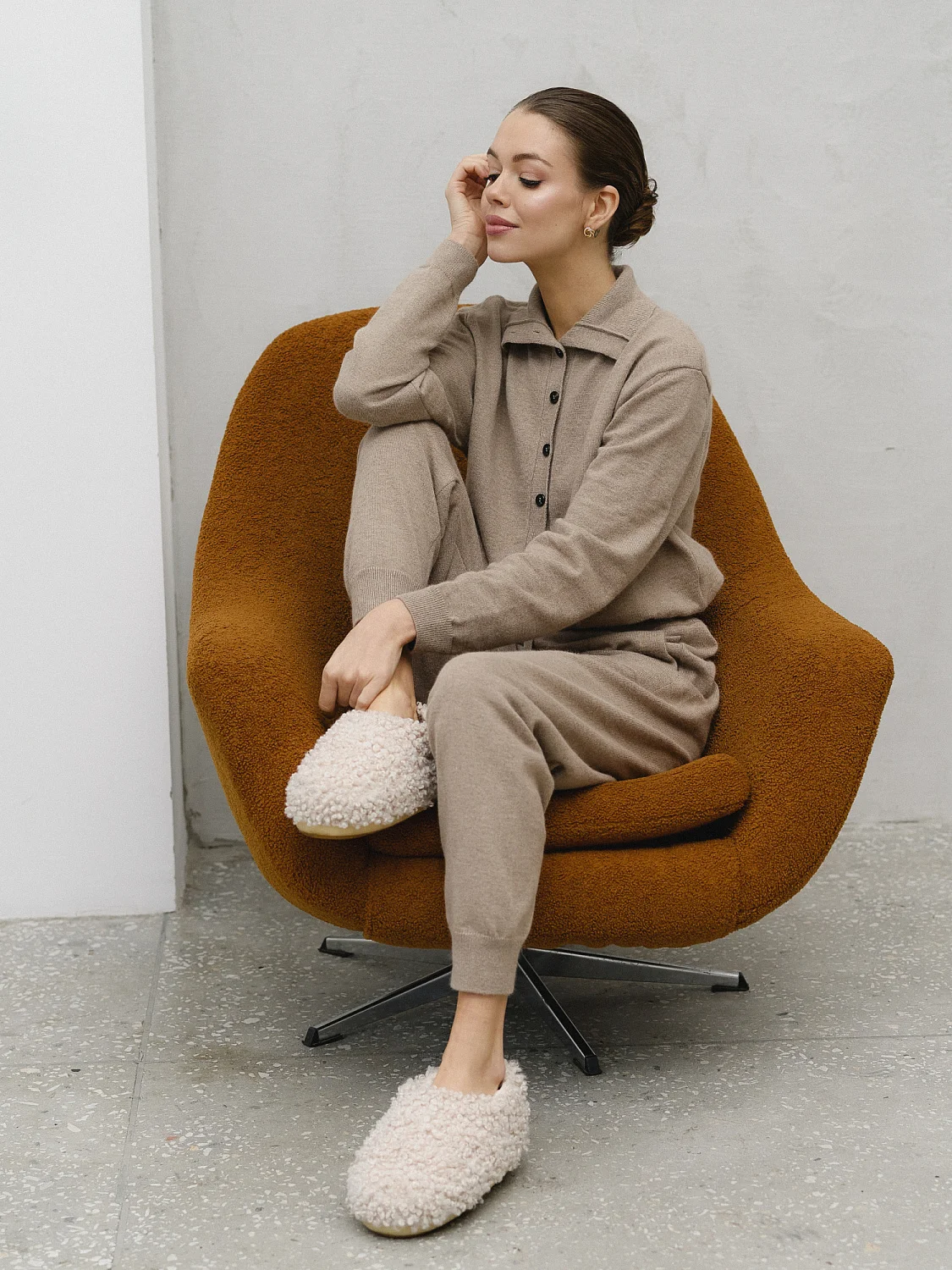 Комбинезон COCON цв. Бежево-коричневый