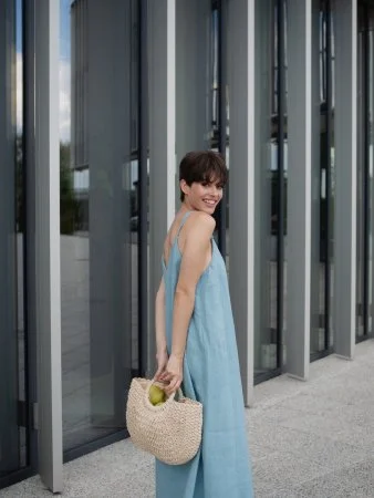 Купить Платье комбинация цвет Океан в фирменном магазине спортивной одежды Brillante.by