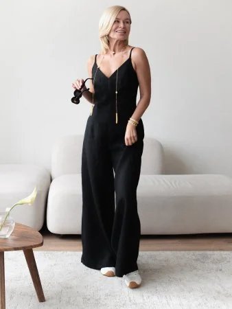 Купить Комбинезон брючный цвет черный в фирменном магазине спортивной одежды Brillante.by