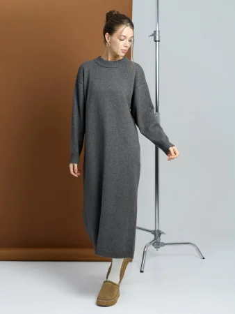 Купить Платье ангоровое цвет Графит в фирменном магазине спортивной одежды Brillante.by