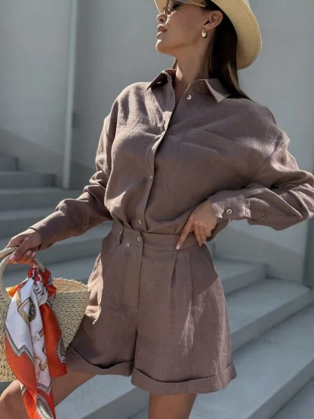 Рубашка Dolce Vita цвет мокко - в фирменном магазине спортивной одежды Brillante.by