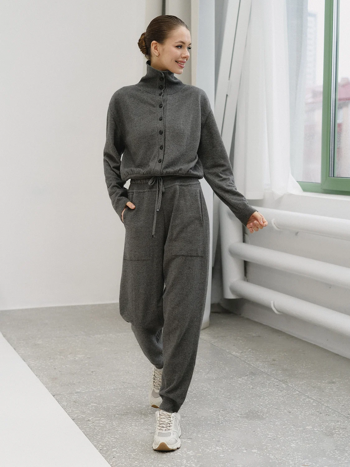 Комбинезон COCON цв. серый графит