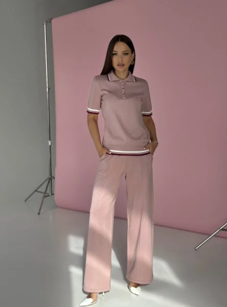 Костюм Aesthetics цв.Пудра ( поло и брюки можно купить отдельно) - в фирменном магазине спортивной одежды Brillante.by
