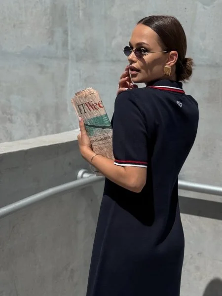 Платье поло Aesthetics цв. синий - в фирменном магазине спортивной одежды Brillante.by