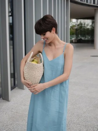 Купить Платье комбинация цвет Океан в фирменном магазине спортивной одежды Brillante.by