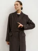 Купить Пальто-халат (шерсть/кашемир) цв. коричневый в фирменном магазине спортивной одежды Brillante.by