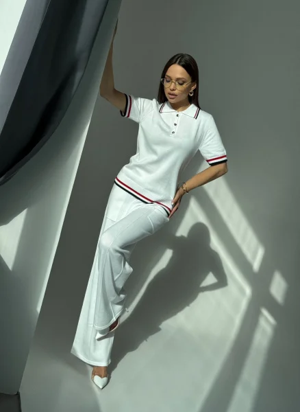 Костюм Aesthetics цв.Белый ( поло и брюки можно купить отдельно) - в фирменном магазине спортивной одежды Brillante.by