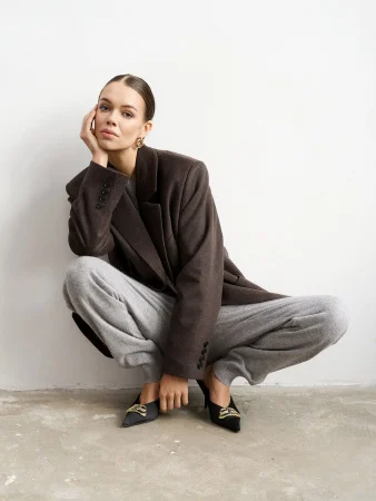 Купить Жакет GRIS цвет коричневый в фирменном магазине спортивной одежды Brillante.by