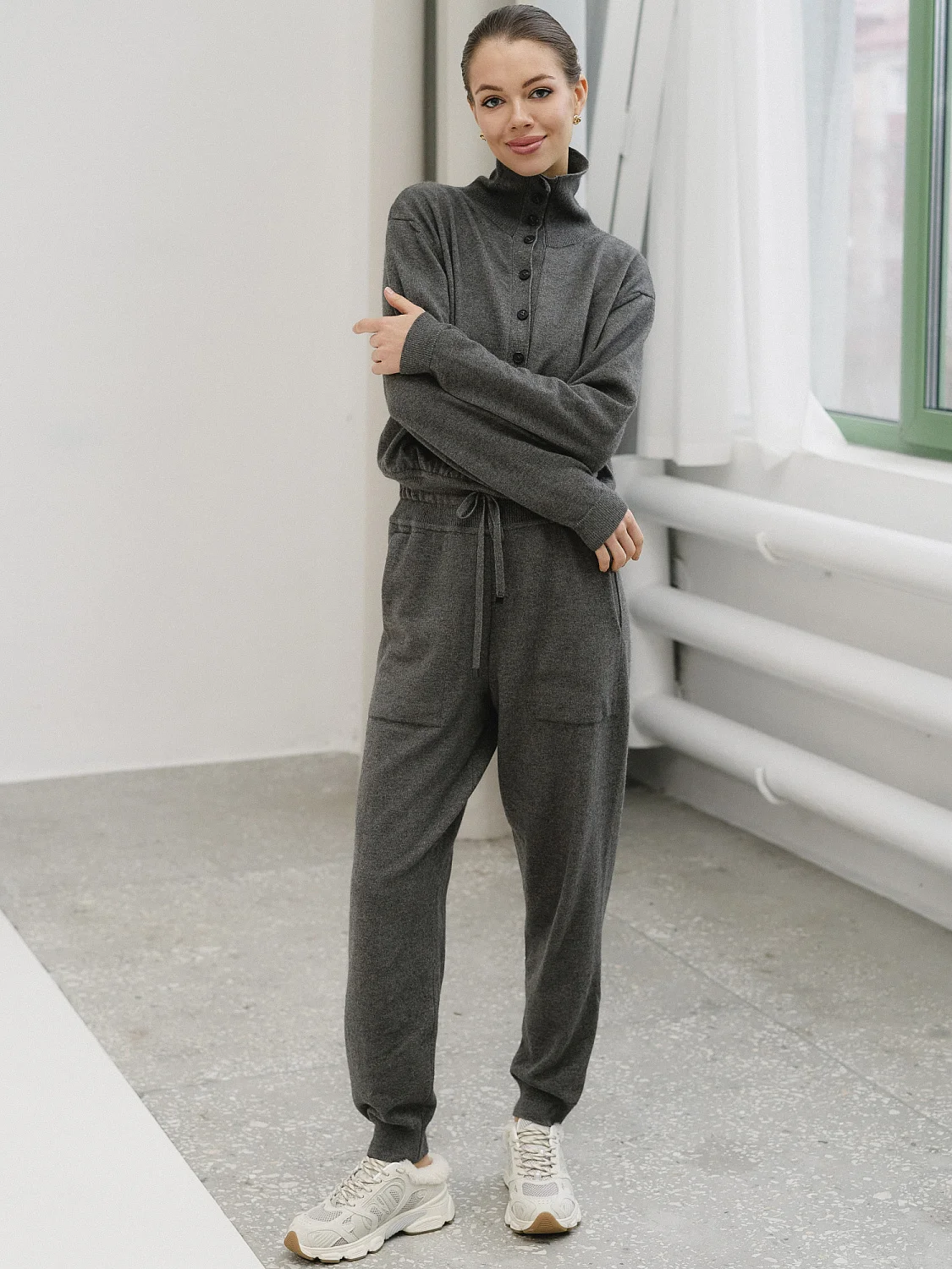 Комбинезон COCON цв. серый графит