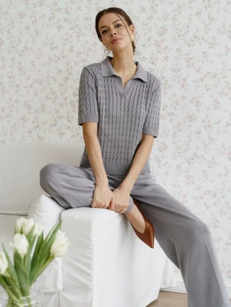 Поло цв.серый - в фирменном магазине спортивной одежды Brillante.by