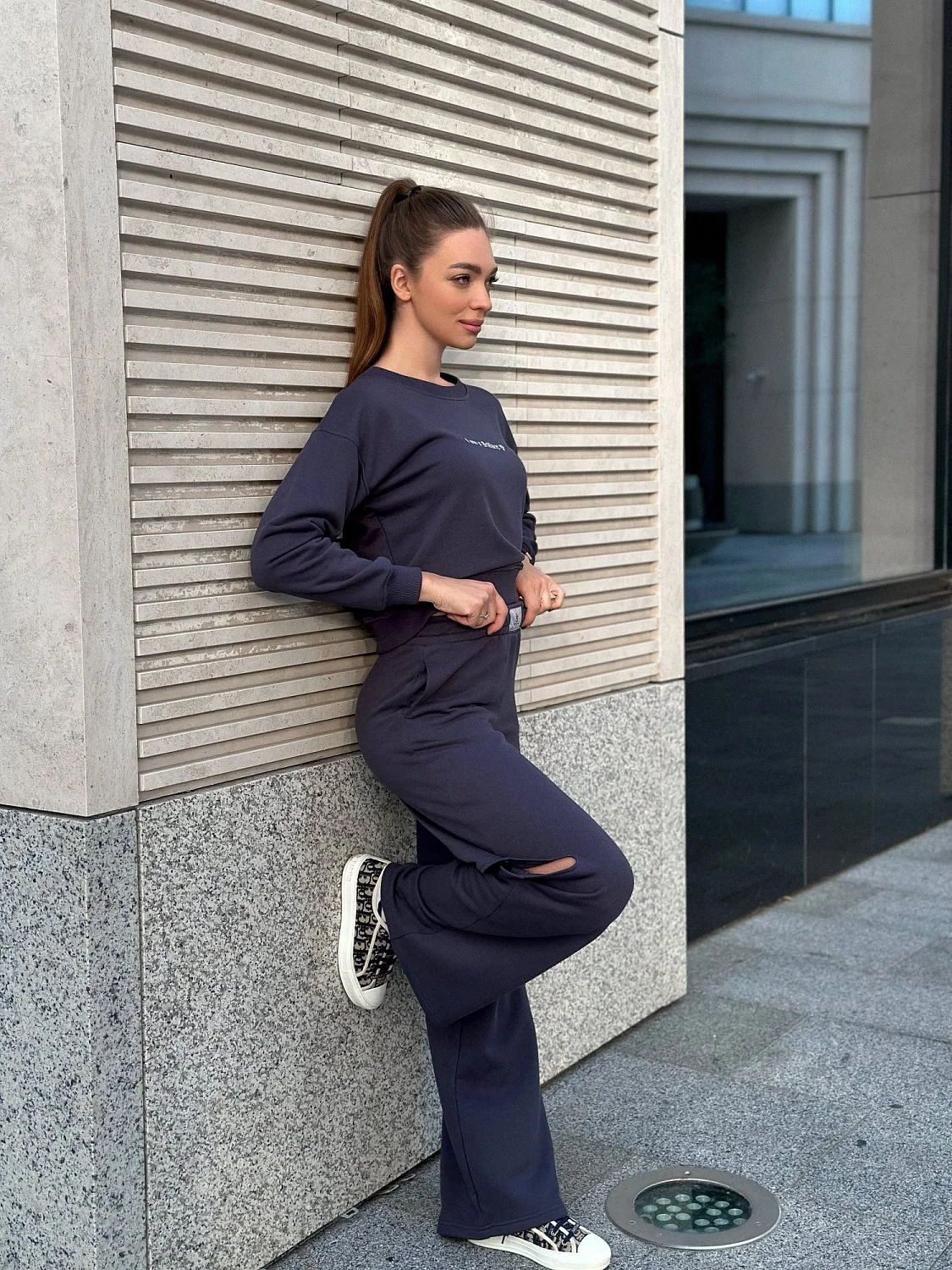 Костюм "I am a BRILLIANT" цвет Графит