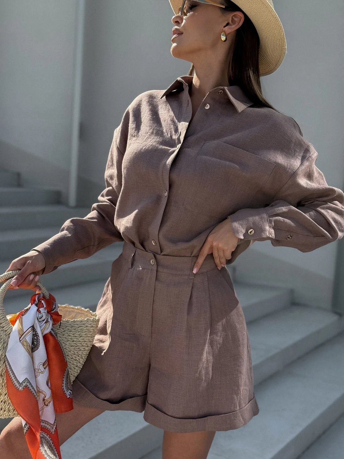 Шорты Dolce Vita цвет мокко