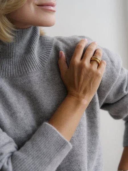 Свитер из ангоровой шерсти цвет Серый - в фирменном магазине спортивной одежды Brillante.by