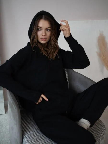 Костюм Therm цвет ЧЕРНЫЙ (двойная вязка) - в фирменном магазине спортивной одежды Brillante.by