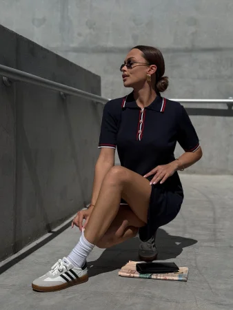 Купить Платье поло Aesthetics цв. синий в фирменном магазине спортивной одежды Brillante.by