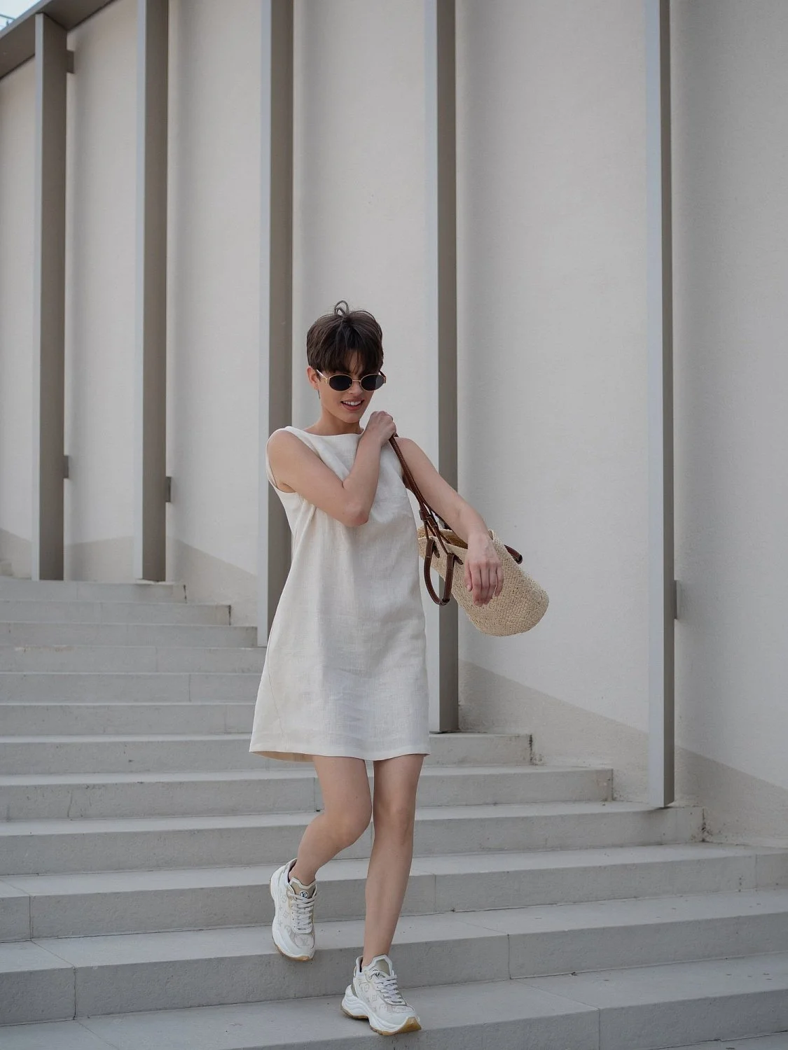 Платье футляр цвет Сливочное масло