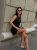 Купить Платье-мини А-силуэта MONACO цвет чёрный в фирменном магазине спортивной одежды Brillante.by