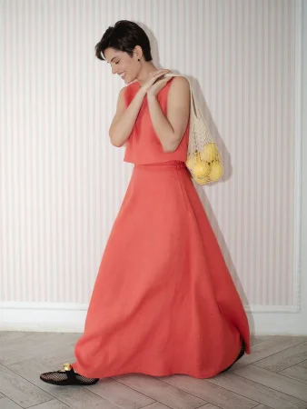 Купить Юбка цвет коралл в фирменном магазине спортивной одежды Brillante.by