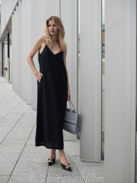 Платье комбинация цвет Чёрный - в фирменном магазине спортивной одежды Brillante.by