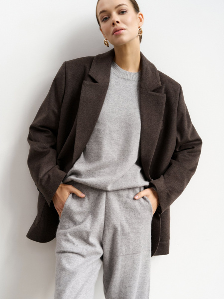 Жакет GRIS цвет коричневый - в фирменном магазине спортивной одежды Brillante.by