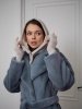 Купить Шуба халат цвет Серо-голубой в фирменном магазине спортивной одежды Brillante.by