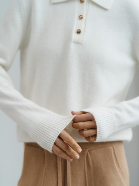 Поло Eclat цвет белый - в фирменном магазине спортивной одежды Brillante.by