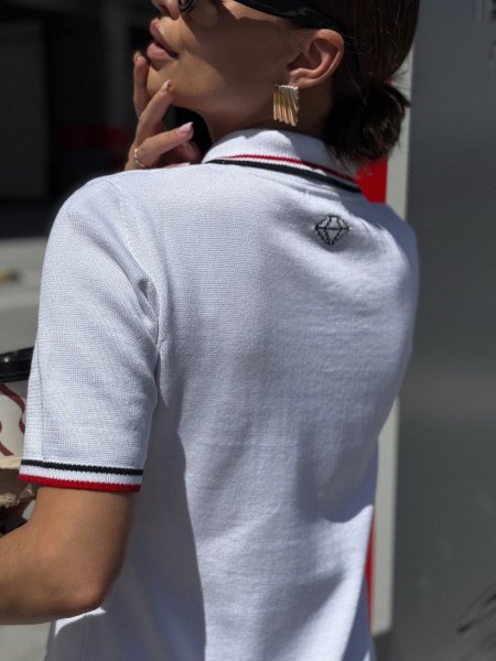 Платье поло Aesthetics цв. белый - в фирменном магазине спортивной одежды Brillante.by