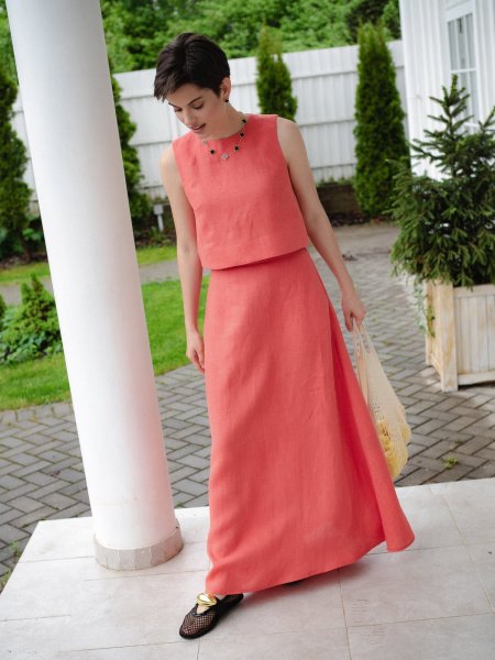 Топ цвет коралл - в фирменном магазине спортивной одежды Brillante.by