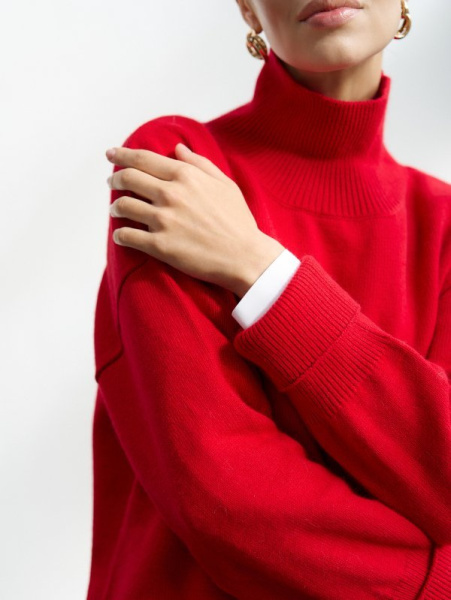 Свитер из ангоровой шерсти цвет Красный - в фирменном магазине спортивной одежды Brillante.by