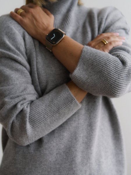 Свитер из ангоровой шерсти цвет Серый - в фирменном магазине спортивной одежды Brillante.by